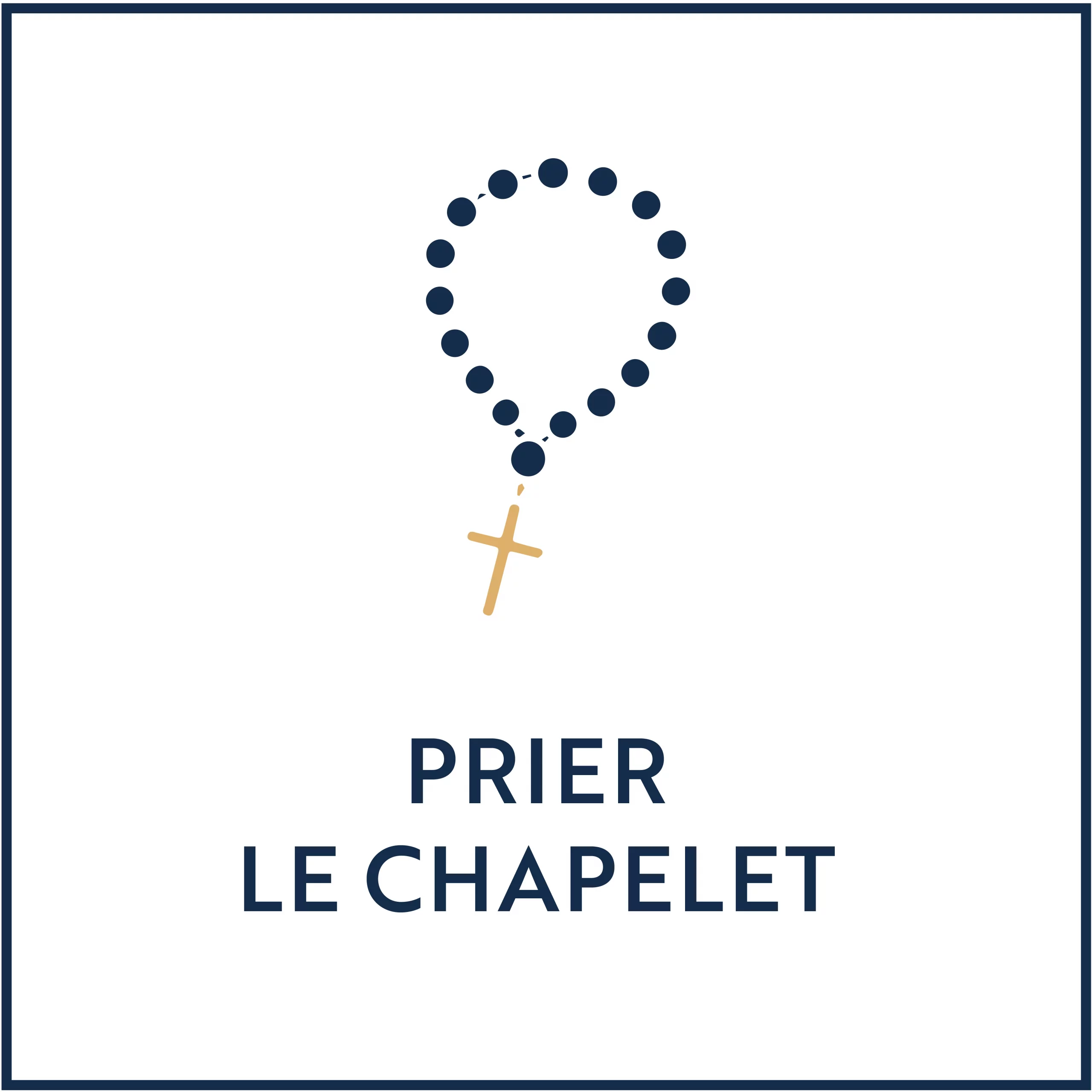 Prier le chapelet